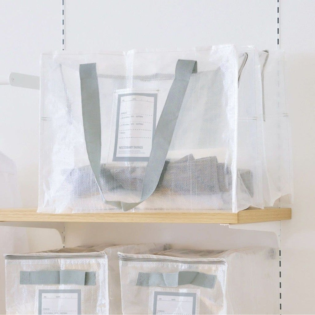 日本 3coins 萬用透明收納袋 | 旅行出國 棉被衣服收納 搬家袋 收納袋 大型收納袋