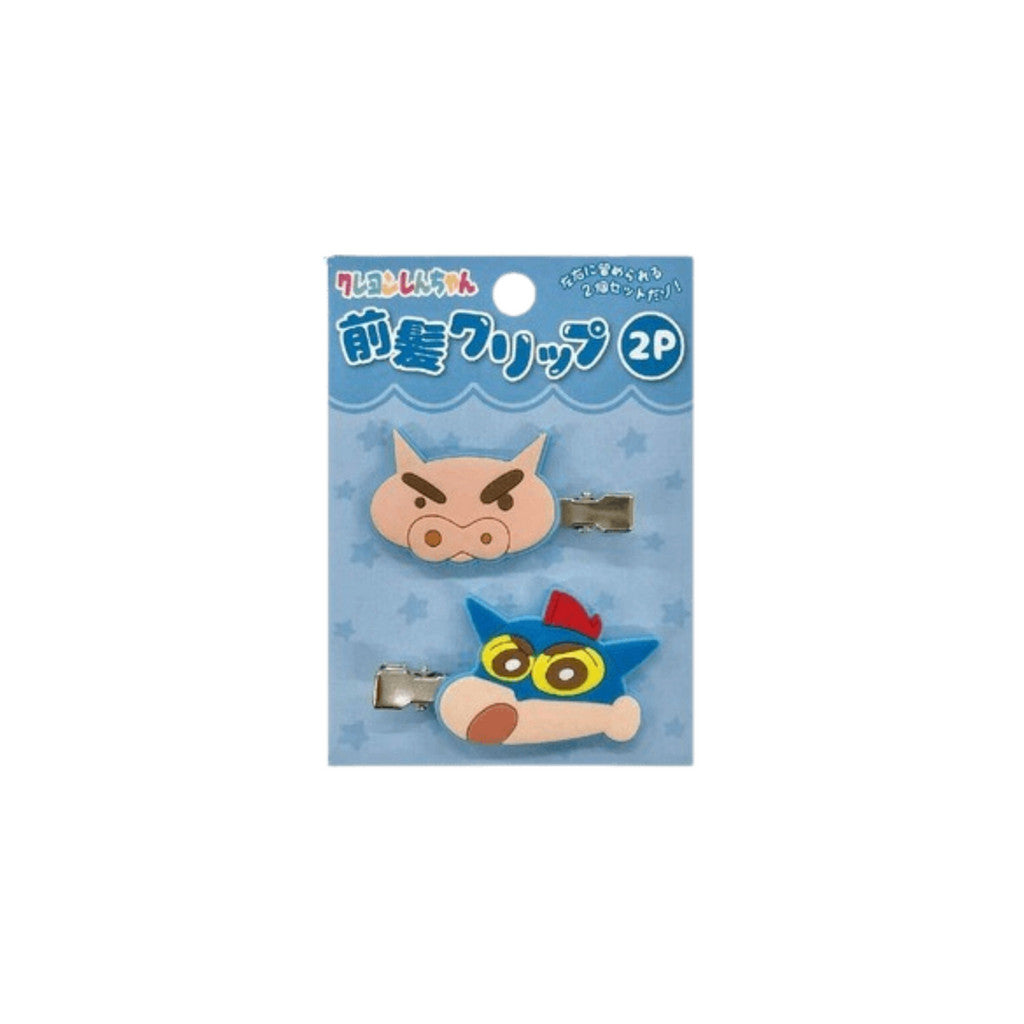 蠟筆小新瀏海夾 2入組︱髮夾 髮飾 前髮夾