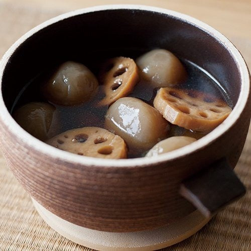 4th market 日本製 直火小千谷鍋 840cc 黑茶色 | 直火湯碗 一人湯鍋 可直火/烤箱