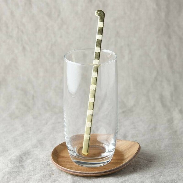 日本製 燕三條 不鏽鋼花園鰻攪拌棒 18cm | 攪拌棒 咖啡攪拌棒 雞尾酒攪拌棒 高桑金屬 沖繩水族館