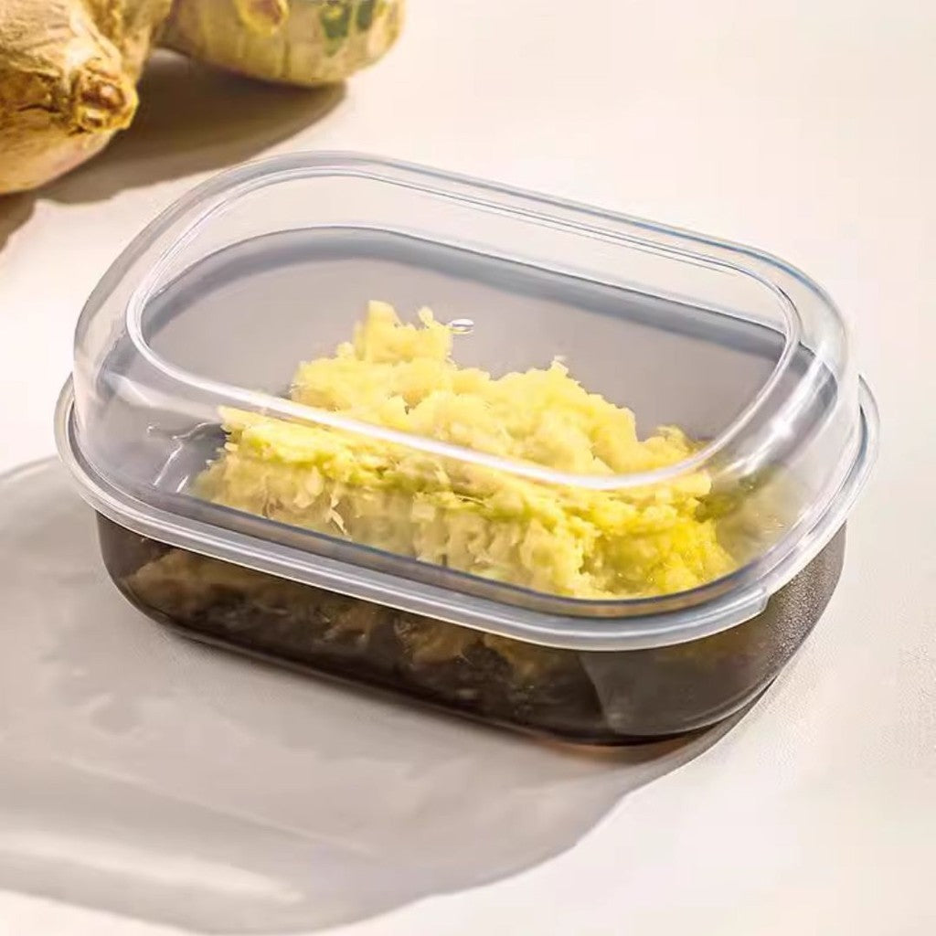 日本製 SANADA 帶手柄磨泥器 附蓋 | 雙面磨蒜泥 可直接冷藏 蒜泥保鮮盒 山藥磨泥