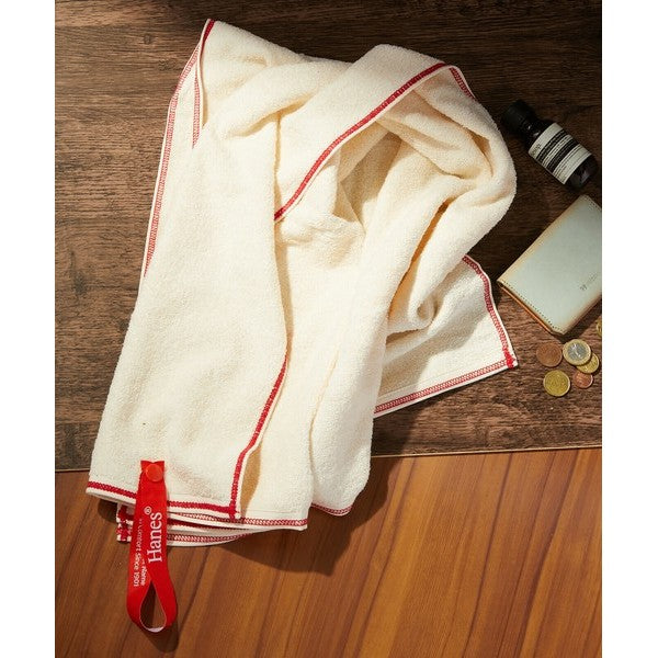 Hanes 浴巾 快乾運動毛巾 小浴巾 健身登山游泳必備 附收納袋