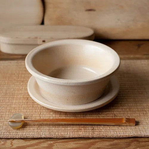 4th market 日本製 萬古燒 6號直火湯碗 湯蓋 三色 | 泡麵碗 一人用土鍋 陶瓷碗 圓盤