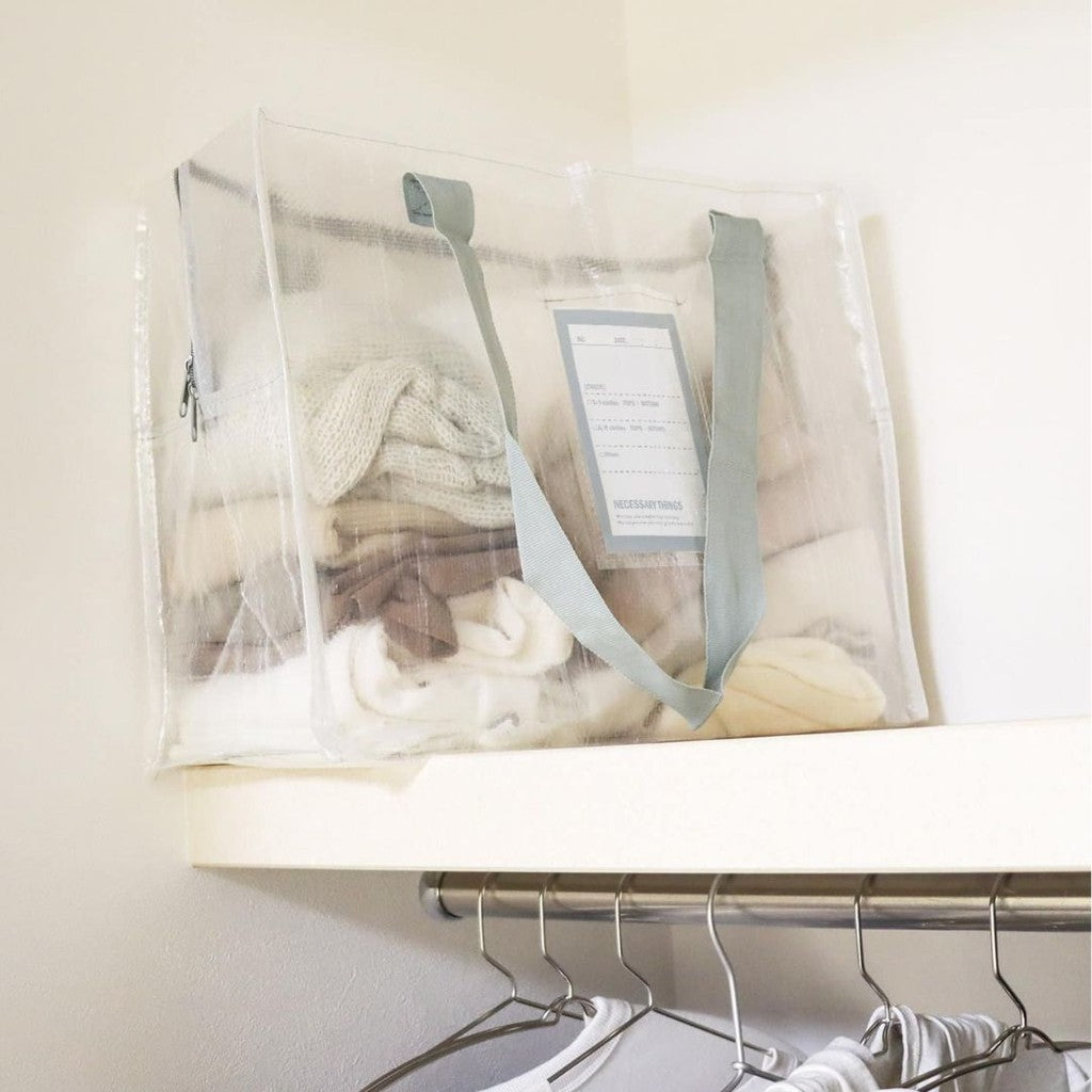 日本 3coins 萬用透明收納袋 | 旅行出國 棉被衣服收納 搬家袋 收納袋 大型收納袋