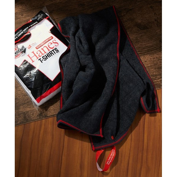 Hanes 浴巾 快乾運動毛巾 小浴巾 健身登山游泳必備 附收納袋