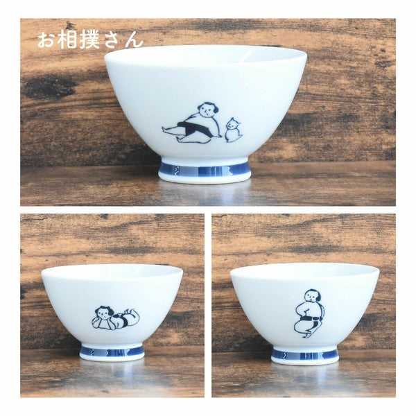 日本製 波佐見燒 KYU-JISTU系列 人類與貓碗 | 陶瓷碗 湯碗 飯碗 逸品社 天龍窯