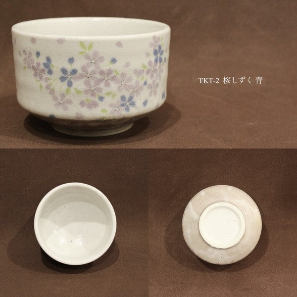 日本製 美濃燒 手繪櫻花抹茶碗 450ml 抹茶刷 茶筅 茶筅座 抹茶篩 抹茶杯