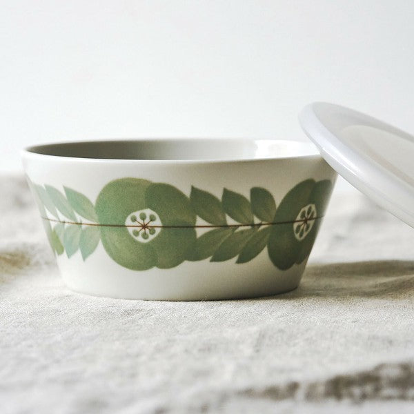 美濃燒 Blossom 陶瓷沙拉碗 附蓋∣3入組 480ml + 260ml 飯碗 日式餐具