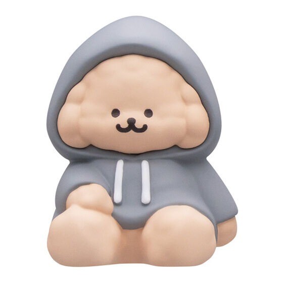 日本 BANDAI 萬代 Tombonia公仔 扭蛋 線條小狗 模型 貴賓狗 公仔 可愛狗狗 轉蛋