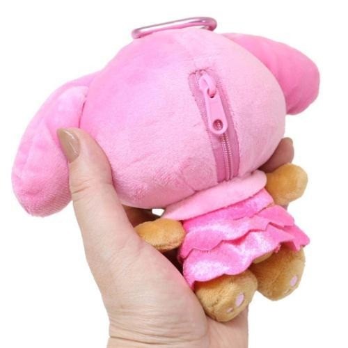 日本 Sanrio 三麗鷗 日燒吊飾收納包 | 黑皮 拉鍊收納包 零錢包 包包吊飾 小物包 曬黑Kitty