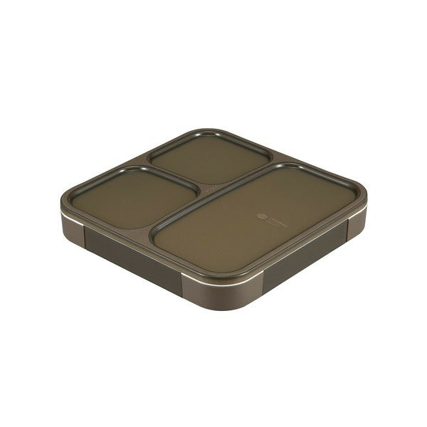 日本 CB JAPAN 薄型分隔便當盒 600/800ml | 抗菌便當盒 可直立 湯汁不易漏 可微波