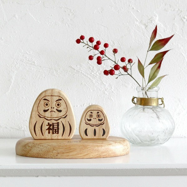 達摩木製擺飾 NEIN MARKE︱開運 招福 裝飾品 禪風擺設