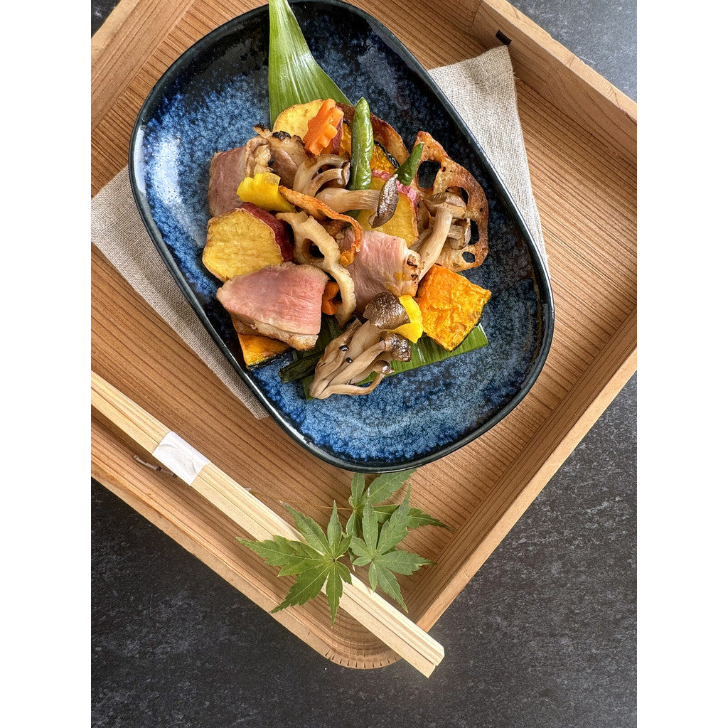 美濃燒 和風小判盤︱5色 橢圓盤 盤子 蛋糕盤 點心盤 陶瓷 日式餐具