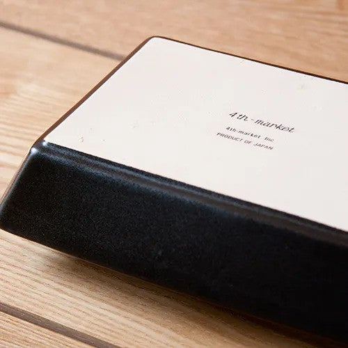 4th market 日本製 簡約方型焗烤盤 三色 | 雙耳烤盤 方盤 焗烤料理 烤魚 甜點烤盤