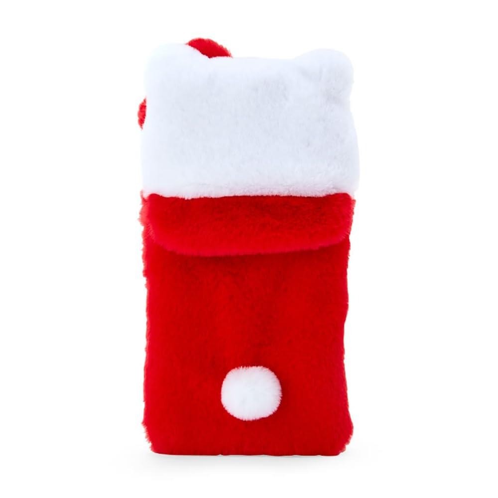 日本限定 三麗鷗 sanrio 絨毛卡套吊飾 | 小卡收納 拍立得 票卡夾 證件套 鑰匙圈