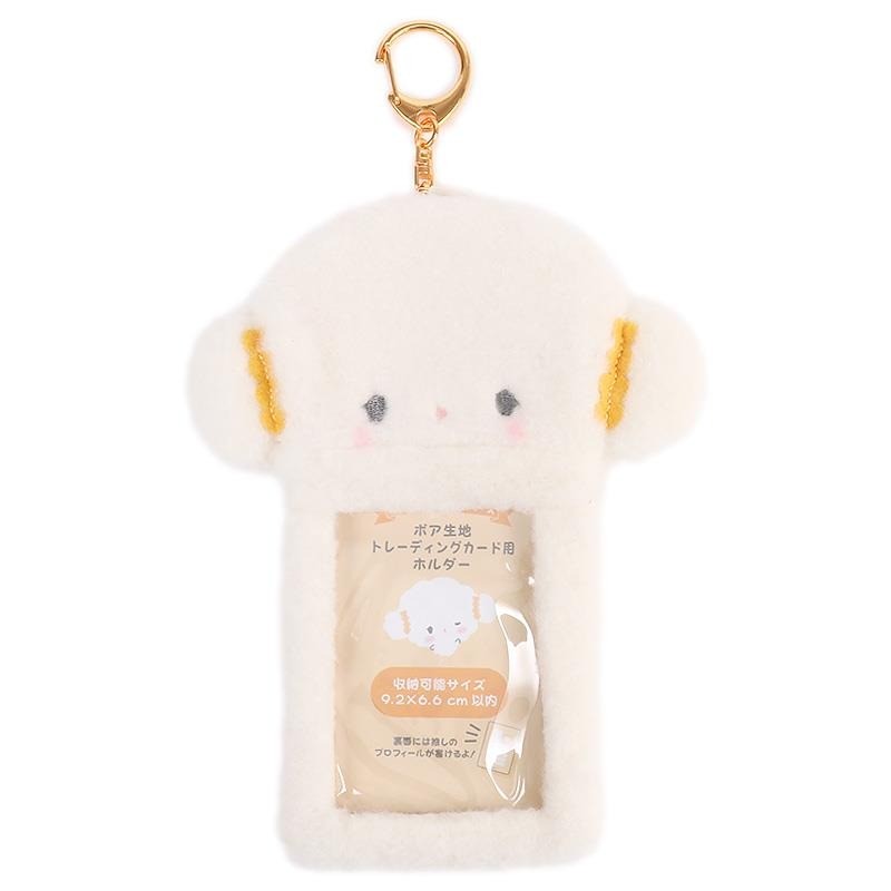 日本限定 三麗鷗 sanrio 絨毛卡套吊飾 | 小卡收納 拍立得 票卡夾 證件套 鑰匙圈