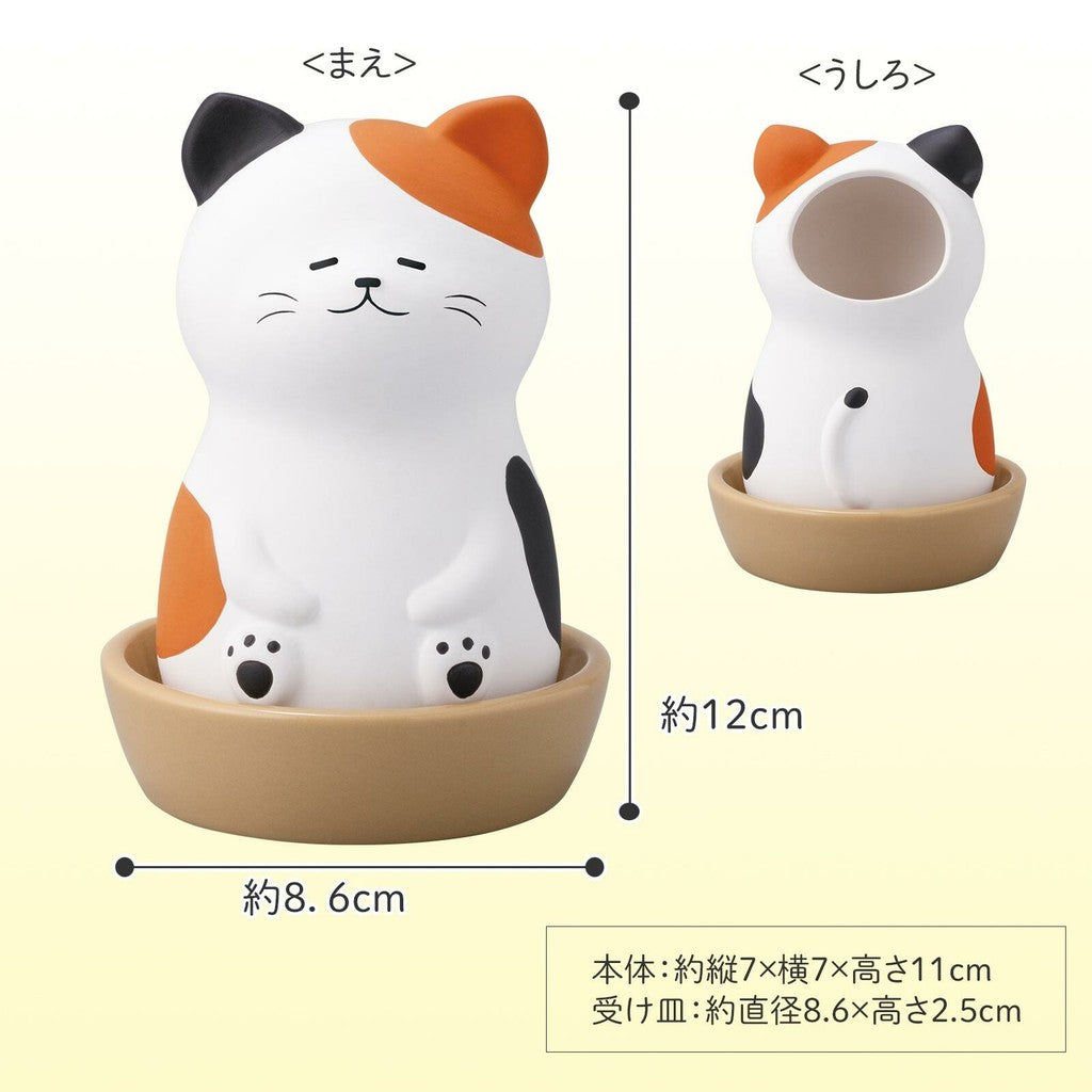 貓陶瓷加濕器︱桌上型 擺件 自然蒸發 無需電源