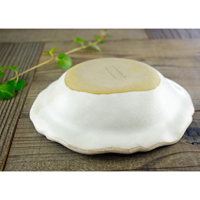 益子燒 kinari 褶邊陶瓷盤︱深盤 咖哩盤 義大利麵盤 沙拉盤 日式餐具