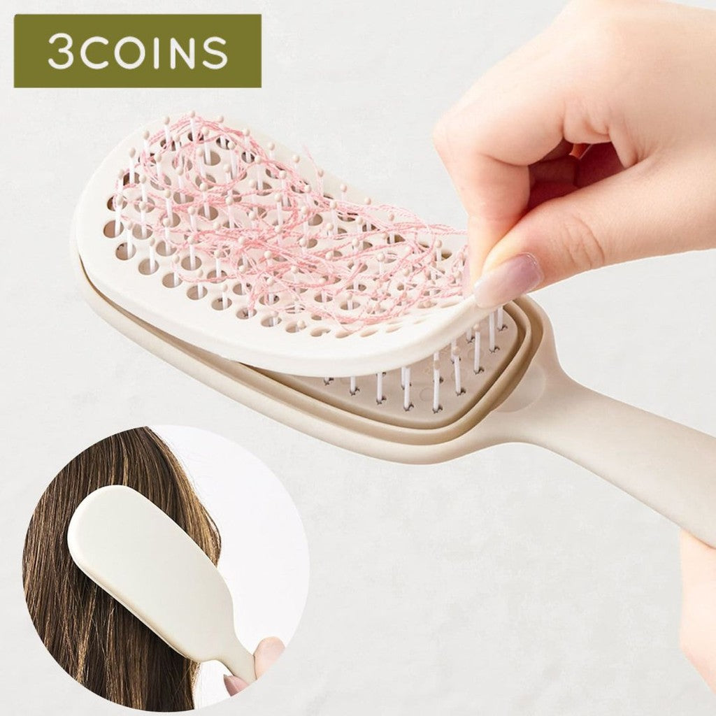 日本 3coins 防卡毛按摩梳 | 可拆式梳子 美髮梳 頭皮按摩梳 順髮梳 and us