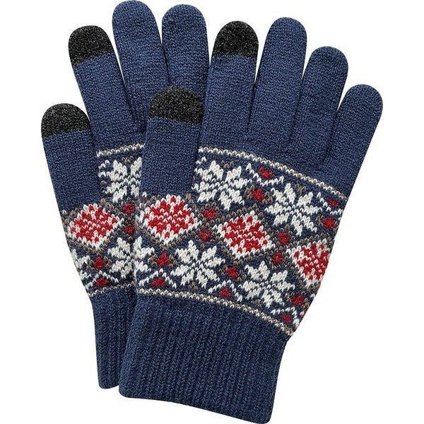 日本 觸控針織保暖手套 男女通用 | 加絨內襯 滑雪手套 防寒手套 針織手套 觸控手套 保暖手套