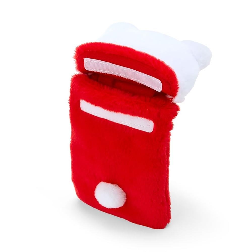 日本限定 三麗鷗 sanrio 絨毛卡套吊飾 | 小卡收納 拍立得 票卡夾 證件套 鑰匙圈