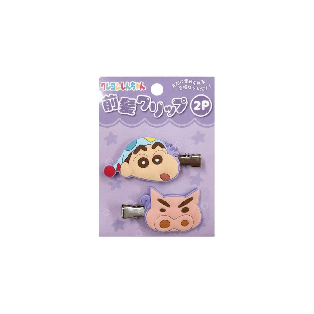 蠟筆小新瀏海夾 2入組︱髮夾 髮飾 前髮夾