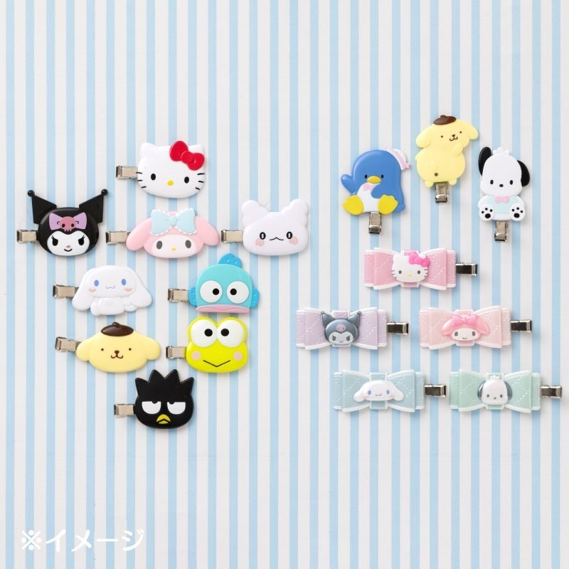 日本 三麗鷗 Sanrio 髮夾 一組2入 | 瀏海夾 少女髮夾 造型髮夾 髮飾 酷洛米 kitty