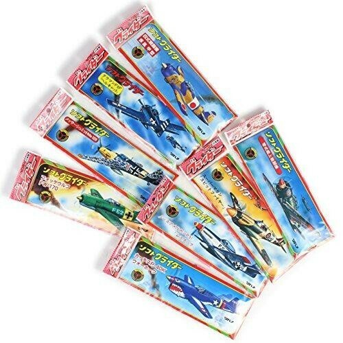 日本製 泡棉滑翔機 8款∣隨機出貨 童玩 手拋飛機 戰鬥機 迴旋 玩具