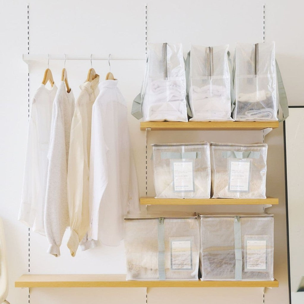 日本 3coins 萬用透明收納袋 | 旅行出國 棉被衣服收納 搬家袋 收納袋 大型收納袋