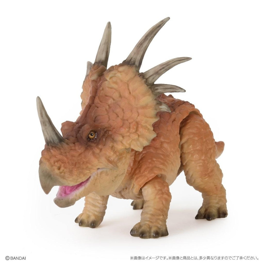 日本 BANDAI 萬代 生物大圖鑑 恐龍P2 扭蛋 公仔 模型 棘龍 暴龍 三角龍 恐龍公仔 轉蛋