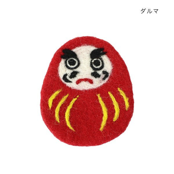 日本進口 尼泊爾手工製 羊毛氈杯墊 | 富士山 柴犬 招財貓 手工 羊毛 隔熱墊 墊子 杯墊