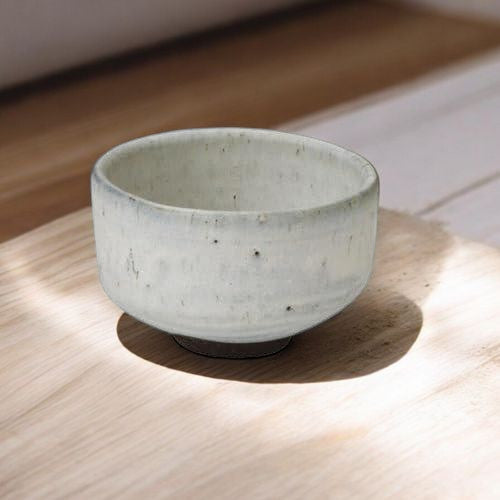 日本製 美濃燒 正陶 御影白結晶抹茶碗 | 日式抹茶碗 製茶碗 茶杯 茶具 泡茶 抹茶杯 陶瓷杯