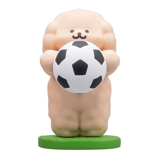 日本 BANDAI 萬代 Tombonia公仔 扭蛋 線條小狗 模型 貴賓狗 公仔 可愛狗狗 轉蛋