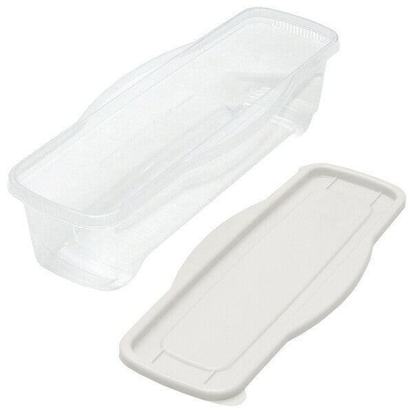 日本製 NAKAYA 微波保鮮盒 | 肉片 麵條保鮮盒 保鮮蓋 廚房冰箱保鮮 長型 薄型