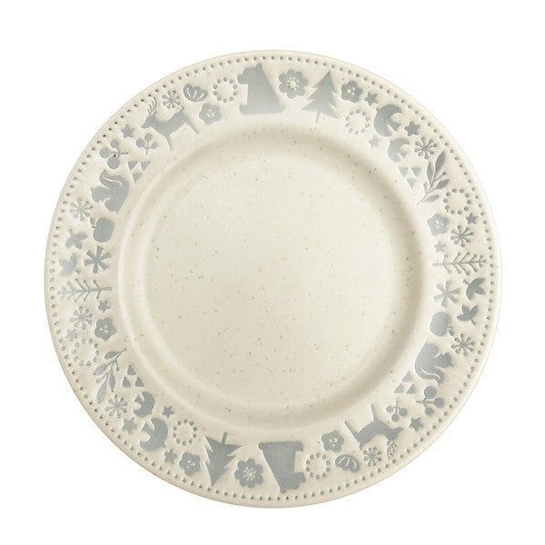 日本製 美濃燒 森林之友碗盤 | 陶瓷碗 麥片碗 沙拉碗 甜點盤 水果盤 北歐風