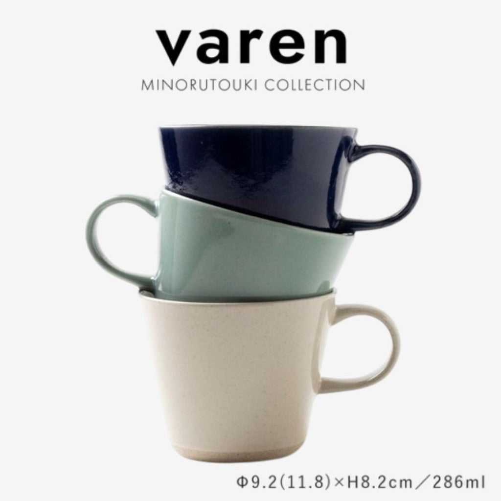 日本 美濃燒 varen 柔釉陶瓷馬克杯 | 茶杯 水杯 咖啡杯 馬克杯 牛奶 果汁杯