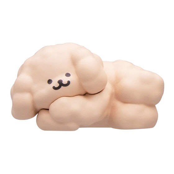 日本 BANDAI 萬代 Tombonia公仔 扭蛋 線條小狗 模型 貴賓狗 公仔 可愛狗狗 轉蛋