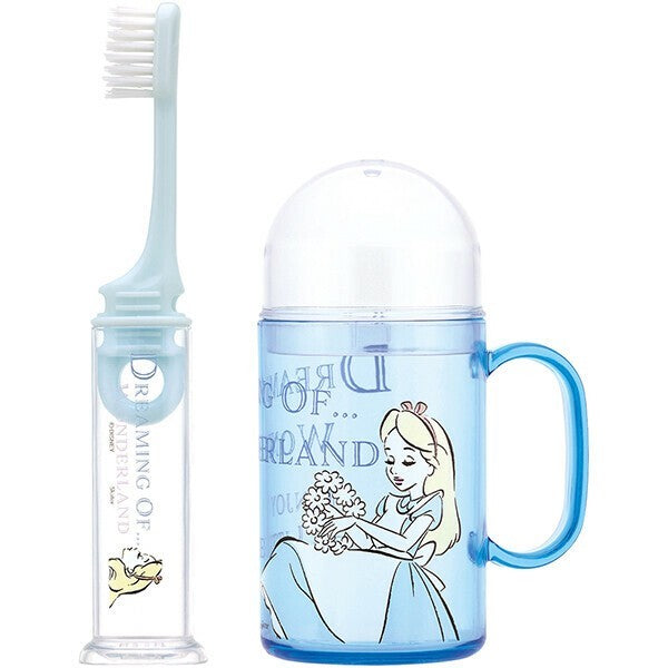 日本 Skater 旅行/上學牙刷漱口杯組 | 便攜式牙刷 旅行牙刷 兒童牙刷 皮卡丘 耿鬼 庫洛米