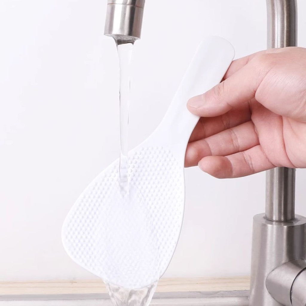 日本製 NAKAYA 銀離子Ag+ 神奇不沾飯匙 | 抗菌飯匙 飯勺 輕量 耐熱 電鍋飯勺 盛飯匙