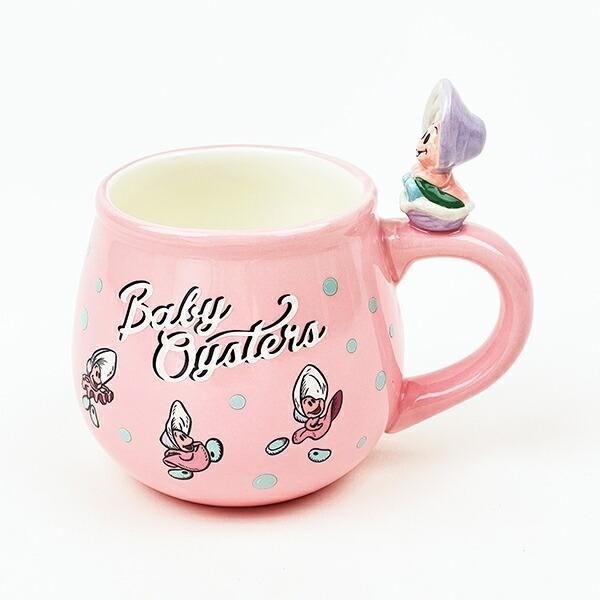 日本 迪士尼 牡蠣寶寶杯緣子馬克杯 | Disney 水杯 茶杯 咖啡杯 Baby Oyster