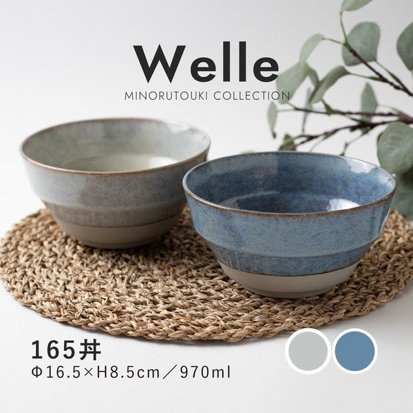 日本製 美濃燒 Welle 北歐霧感陶瓷碗 | 湯碗 漸層配色 日本碗