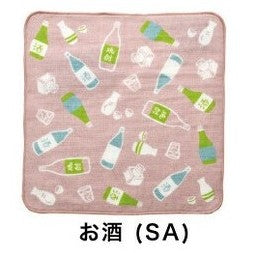 日本製 現代百貨 和柄小町 純棉柔軟方巾 | 25x25cm 和風棉質 小方巾 隨身手帕