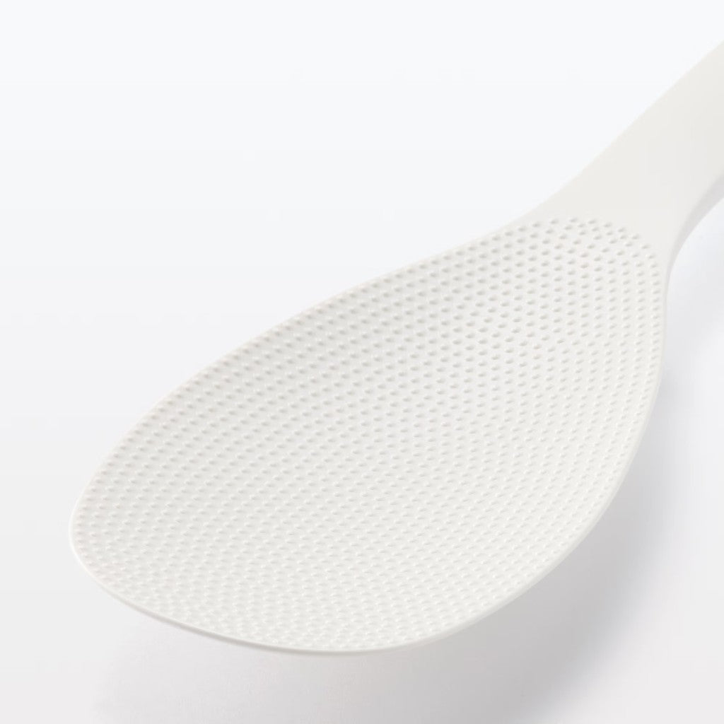 日本製 MUJI 無印良品 不易沾黏飯匙22cm|不接觸桌面設計 不沾飯勺 飯匙 飯勺