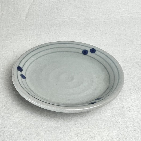 日本製【六魯 rokuro】約11公分陶器豆皿|釉色質感文青小碟 醬料碟 小菜碟 點心碟 醬油碟