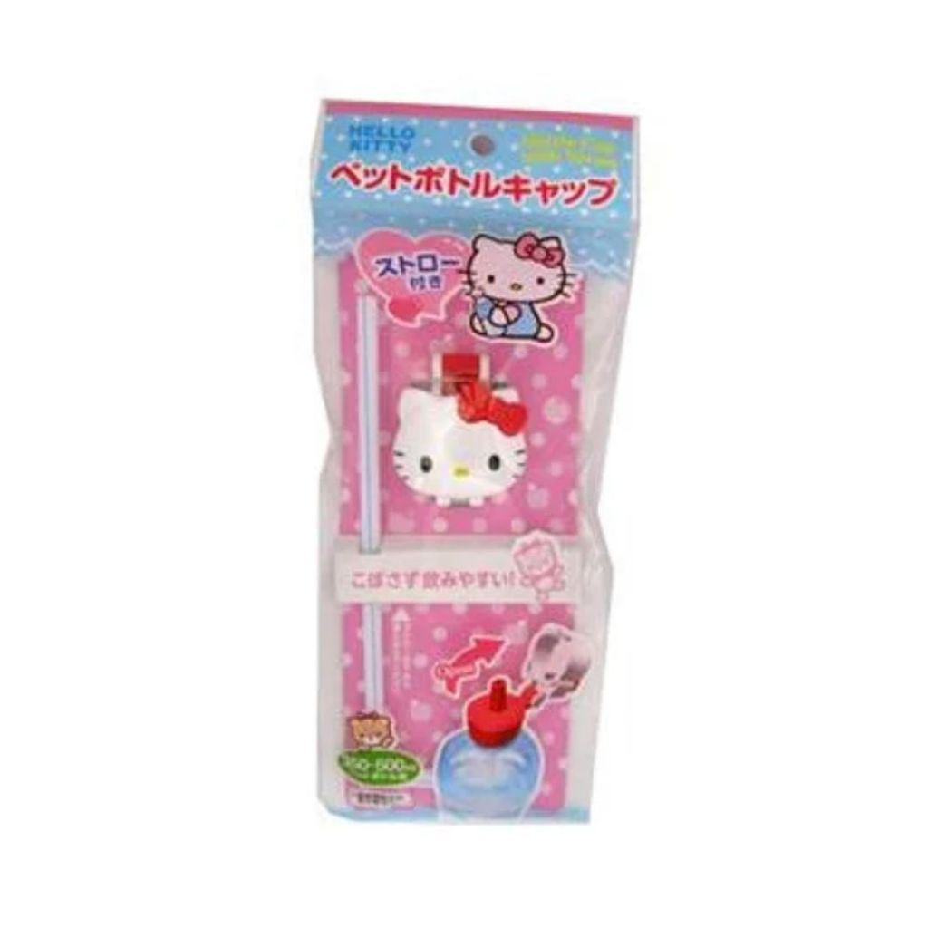 JP大創 三麗鷗 攜帶用寶特瓶瓶蓋 替換瓶蓋 | 可直飲 Kitty 美樂蒂 兒童用保特瓶蓋 塑膠瓶吸管