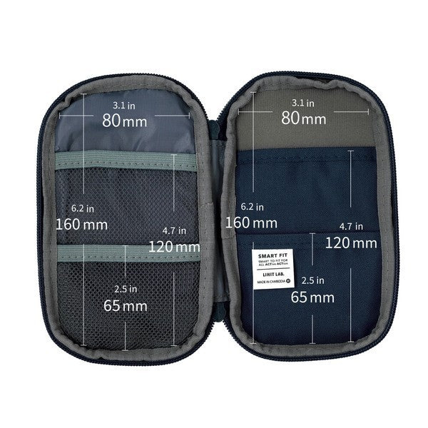 SMART FIT ACTACT 撥水加工 質感文具收納包 | 鉛筆盒 筆袋 文青辦公文具 日本生活雜貨