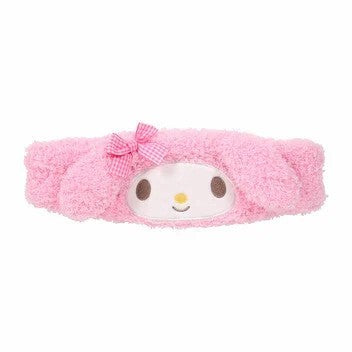 日本正品 三麗鷗 可愛造型髮帶 Hello Kitty 美樂蒂|吸水速乾 一戴固定 洗臉更方便 化妝髮帶