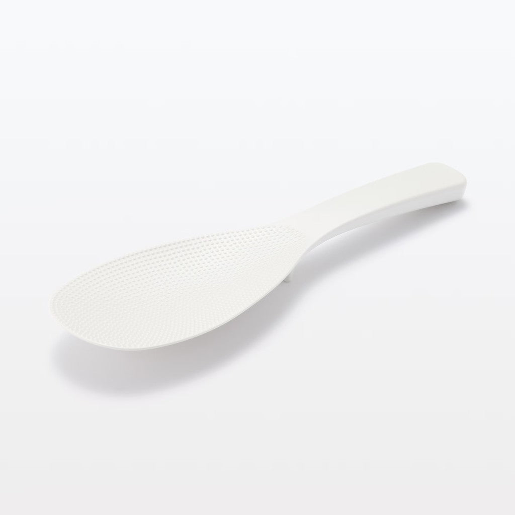 日本製 MUJI 無印良品 不易沾黏飯匙22cm|不接觸桌面設計 不沾飯勺 飯匙 飯勺