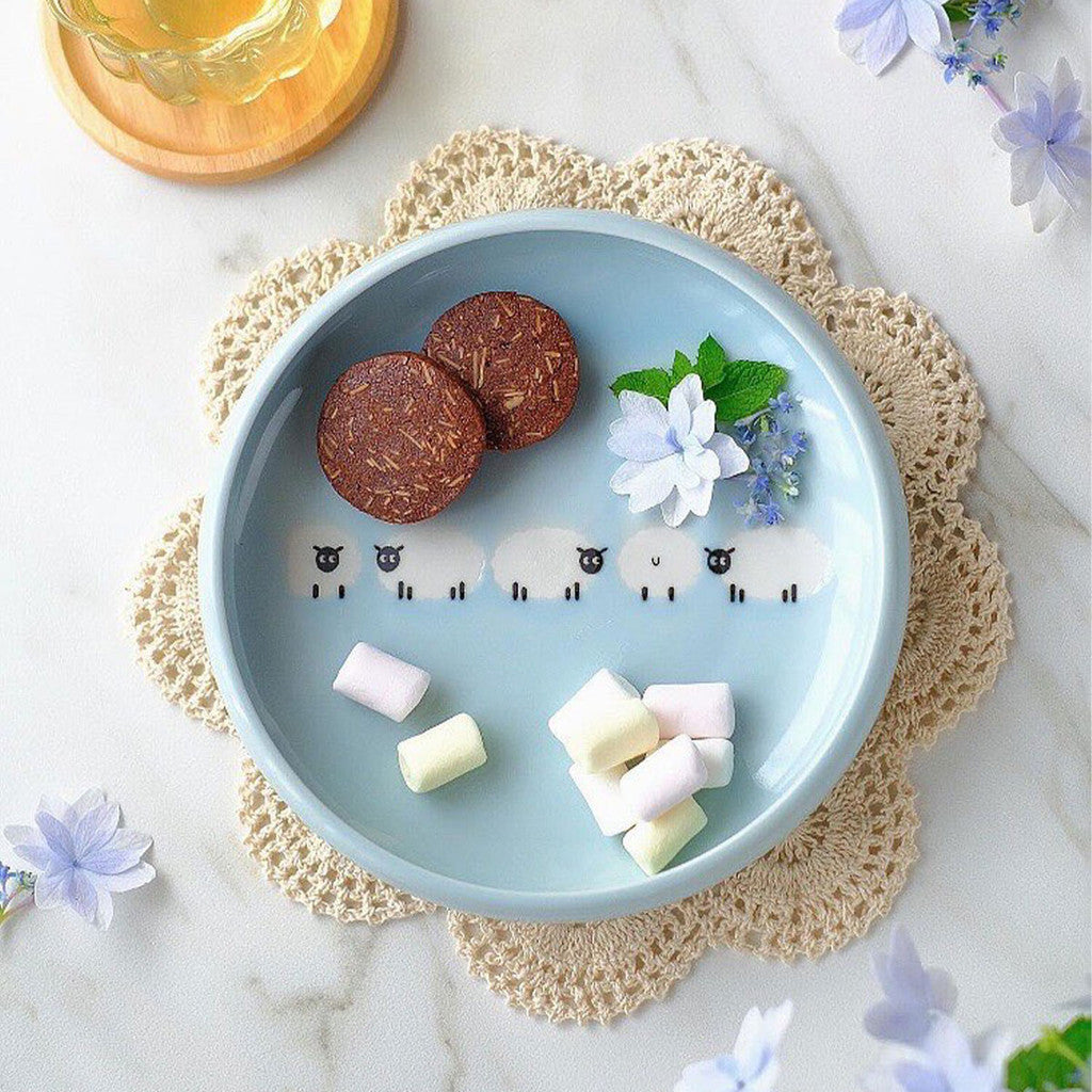 美濃燒 UN 動物陶瓷圓盤︱深盤 咖哩盤 甜點盤 義大利麵 盤子