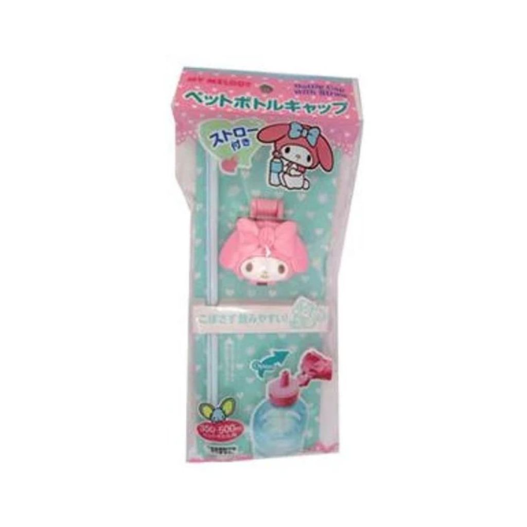 JP大創 三麗鷗 攜帶用寶特瓶瓶蓋 替換瓶蓋 | 可直飲 Kitty 美樂蒂 兒童用保特瓶蓋 塑膠瓶吸管